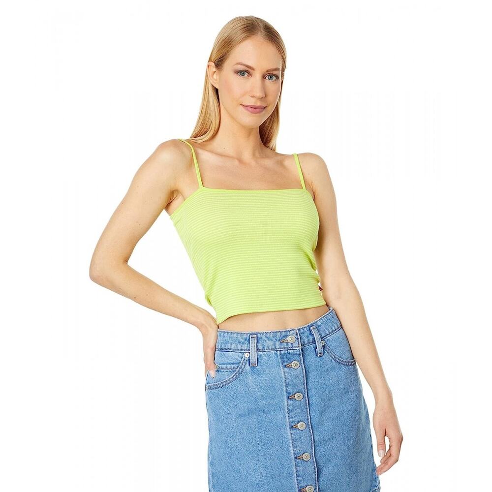 Levi's Women's Velma Spaghetti Strap Tank Top In Daquiri Green